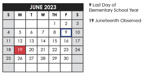 Jun 2023 Calendar